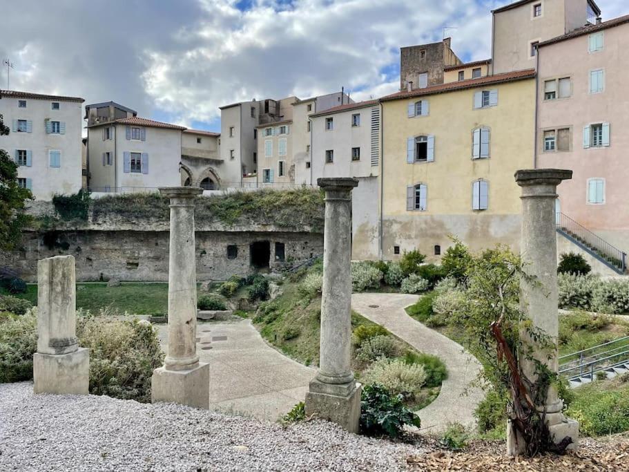 Le Moulin 3 - Appartement Tout Confort Centre Ville - Beziers - Wifi - Tv Connecte Buitenkant foto
